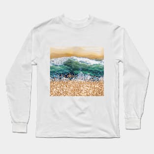 Sand beach glitter Long Sleeve T-Shirt